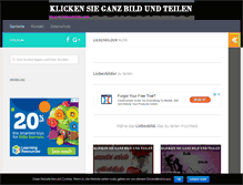 Tablet Screenshot of liebesbilder.net